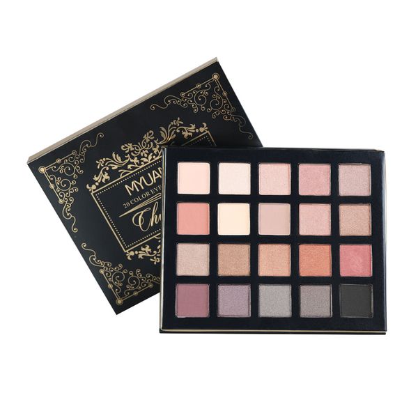 

makeup 20 earth color eyeshadow palette disc charisma eye shadow tray brand beauty glazed epacked shipping