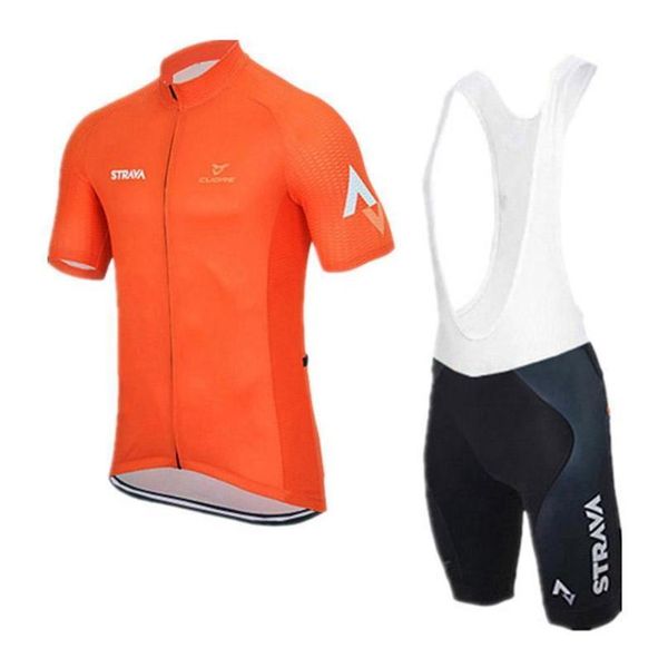 

2020 strava port 2020 team cycling jersey summer sports jersey cycling clothing men short sleeve /bib shorts set bicicleta sportswea, Black;red
