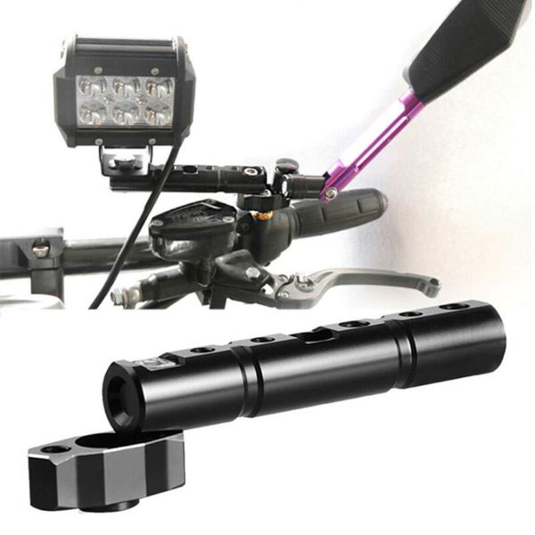 

мотоцикл handlebar зеркало маунт 10mm 7/8 дюйма алюминий зажим универсальный