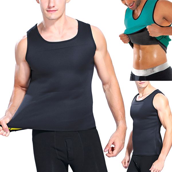 

men lift body slimming shaper vest tank fashion for sport outdoor fh99, Gray;blue
