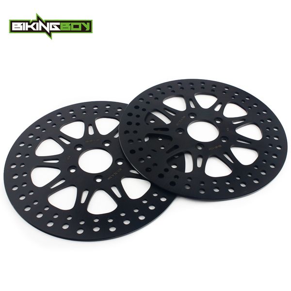 

bikingboy 11.8" front brake discs disks rotors for touring 1690 flhx flhtc 11-13 flht 12-13 flhtc 11-13 flhtcuse 1800