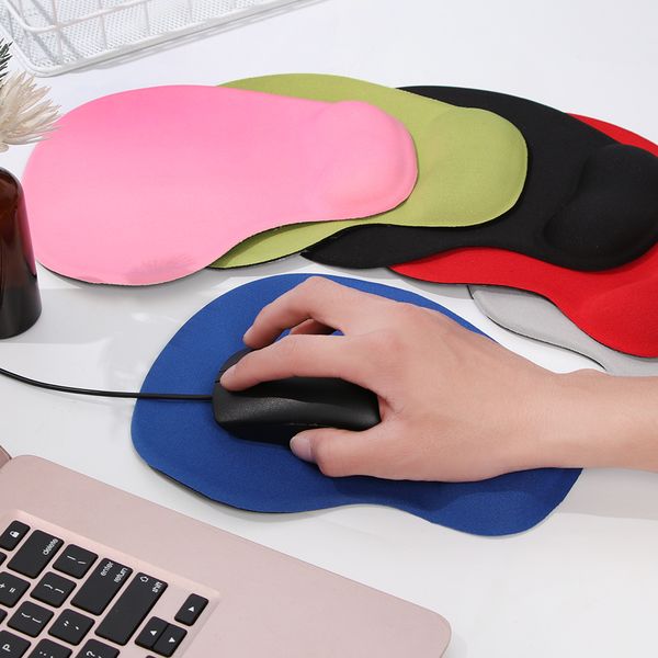 Colorful Soft Silicone Gaming Mouse Pad Ergonomic Lightweight