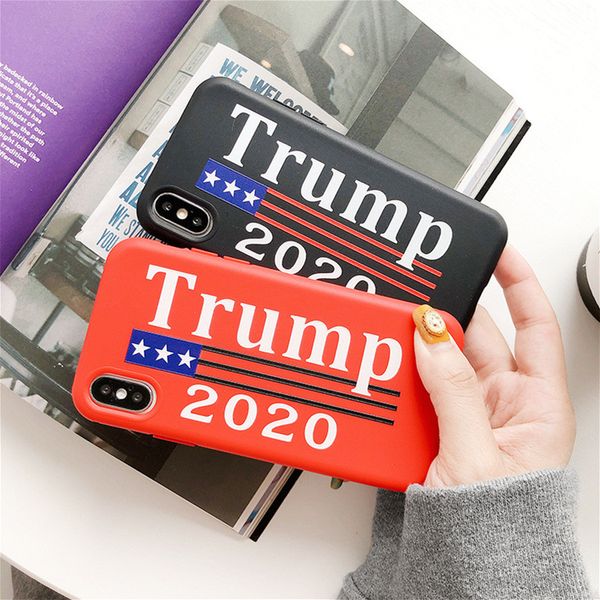 

boutique for iphone 11 phone case trump 2020 mobile phone shell for iphone 11 pro 6s 7/8 plus xr xs max cover trendy tpu soft cases d22601