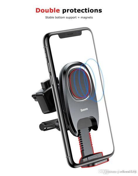 

2019 new car wall bracket magnetic car mount phone holder compact rotation phone support stand bracket