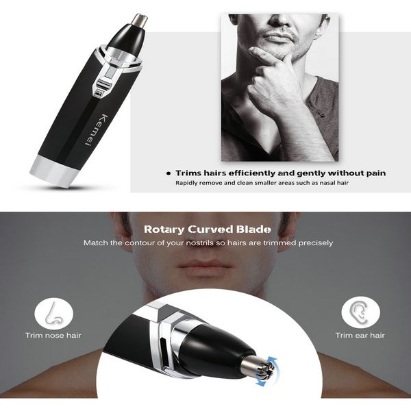 

km-6512 electric nose trimmer beauty nose mejor recortador de cabello nasal 2018 portable travel shaver dsabk