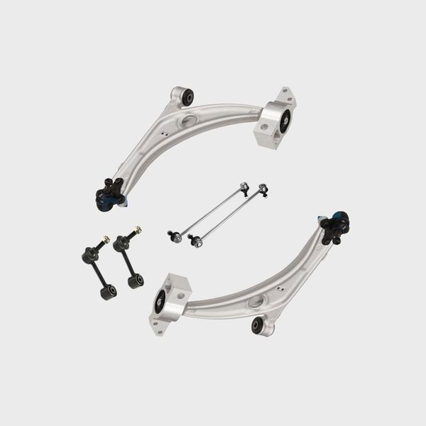 

new 6pc complete front and rear suspension kit for volkswagen passat tiguan cc