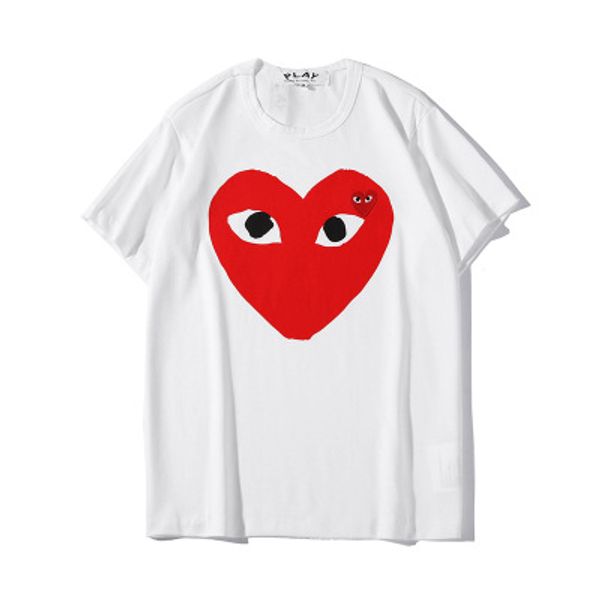 

красный глаз праздник сердца emoji мужчины женщины c032 фиолетовый com des играет garcons cdg сердце полосатой тройник с коротким рукавом фу, Black;blue