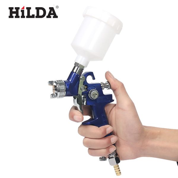 

hilda spray gun 0.8mm/1.0mm nozzle h-2000 spray gun mini air paint guns airbrush for painting car aerograph