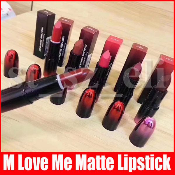 

Новый M Lip Палочка Градация Матовых Помады Love Me Lipstick 12 цветов макияж блеск для губ S