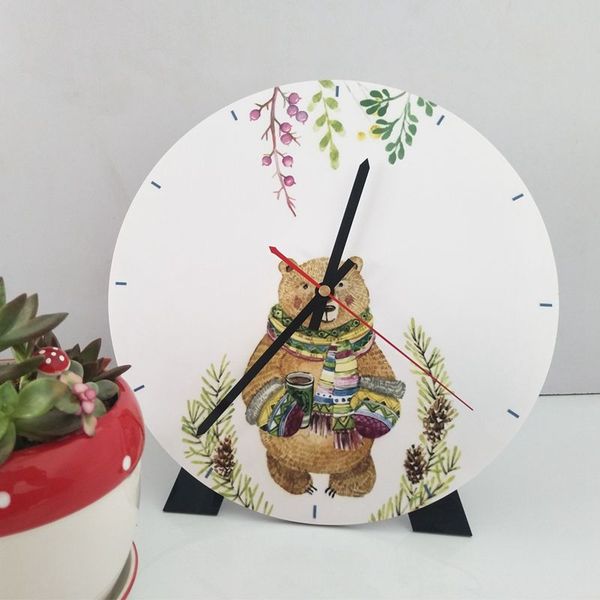 

art clock european fashion living room creative watch animal winter style