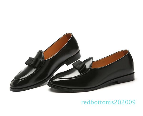 

designer fasion men pointed bowite mixed color oxfords shoes 2018 wedding flats dress homecoming prom formal shoes sapato social r09, Black