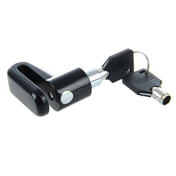 

motorbike bicycle bike cycling disk brake wheel lock biker security black 2 keys