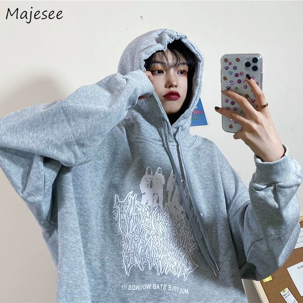 

толстовка женщина зима теплого thicker plus velvet unisex streetwear женщины пуловер all-матч harajuku корейских женский boyfriend, Black