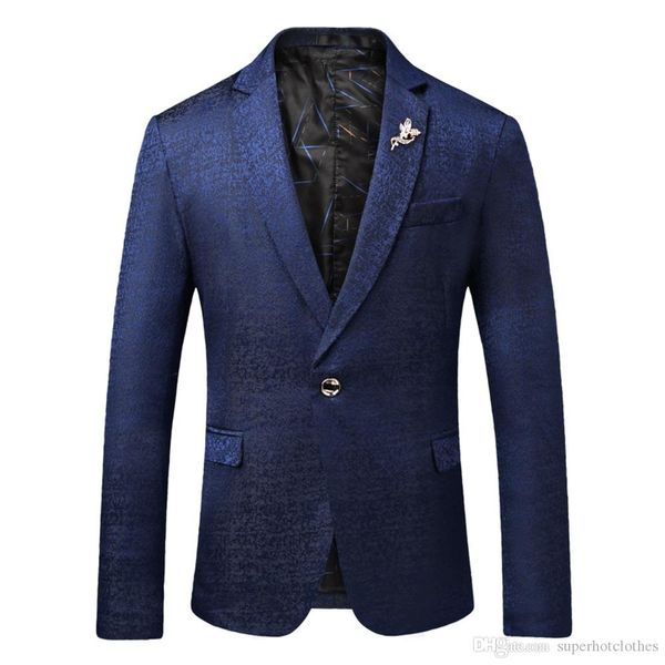 

2018 новая мода мужская блейзер бизнес повседневная одна пряжка костюмы куртка slim fit высокое качество мужской свадьбы плюс размер m-4x, White;black