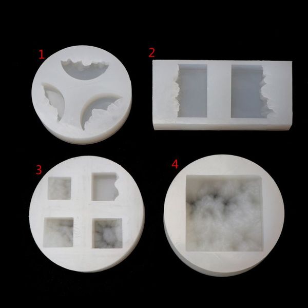 

silicone resin diy snow mountain micro landscape epoxy resin molds diy making tool
