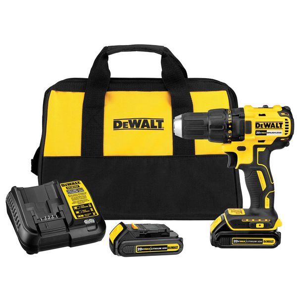 

Dewalt 20 volt max 1 2 quot lithium ion cordle bru hle drill with 2 batterie dewalt dcd771c2 20v max li ion 1 2 quot compact drill dr