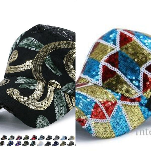 

блестки шляпы летние солнцезащитные колпачки женская мода открытый козырек навес грузовик шляпа солнцезащитный цветок шляпа велоспорт шапка, Blue;gray