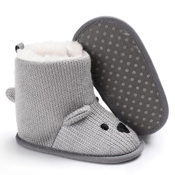 

baby winter boots infant toddler first walkers shoes newborn cute warm snowfield booties boot baby girl boy snow anti-slip boots