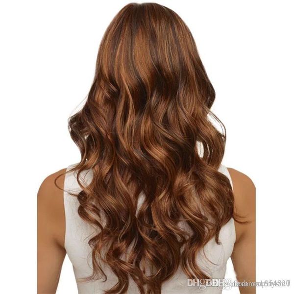 

ombre wigs blond long curly wavy lace front wigs heat resistant synthetic lace front wigs for black women