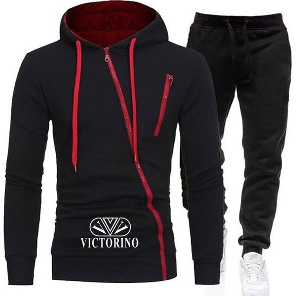 

men's 2020 jersey sets casual hoodies thick fleece thermal underwear men's sports pants hoodie suits running sports pants 2 pcs, Gray