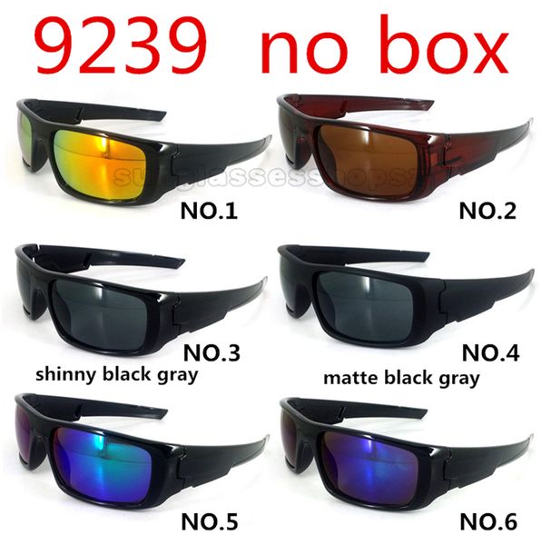 

driving cycling brand 9239 sunglasses for men women bicycle sports eyewear protective goggle uv400 6 colors sun glasses, White;black