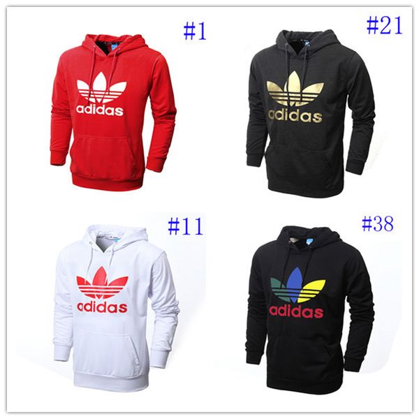 

Trifoil hoodie weat hirt men long leeve port hoodie men hoody fa hion under treetwear pullover udadera para hombre adi three
