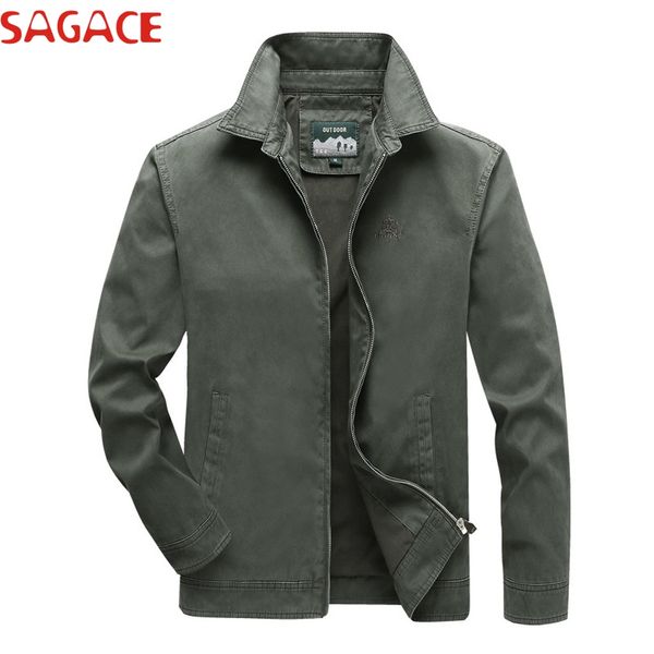 

sagace autumn and winter casual solid color slim fashion baseball jacket men's jacket brand clothing jaqueta masculino m-5xl, Black;brown