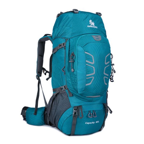 

60l outdoor hiking climbing backpack large capacity hiking ruckcask waterproof breathable sport climbing bag travel cycling hike