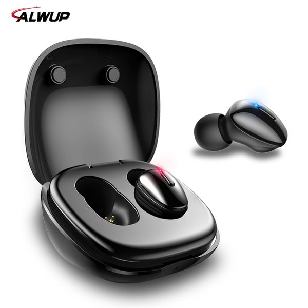 

bluetooth 5.0 earphone wireless headphones for phone true wireless stereo mini earbuds hifi 6mm dynamic unit with charging box