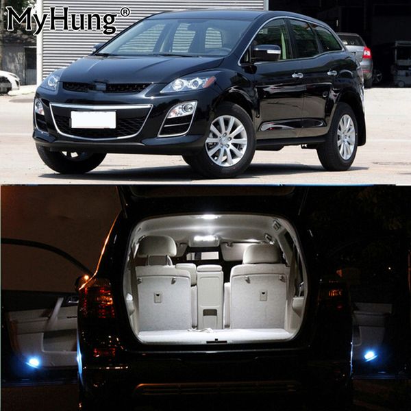 

for cx 7 cx7 led 12v car led light bulbs interior lights for cars dome map lamp package kit car-styling 4pcs