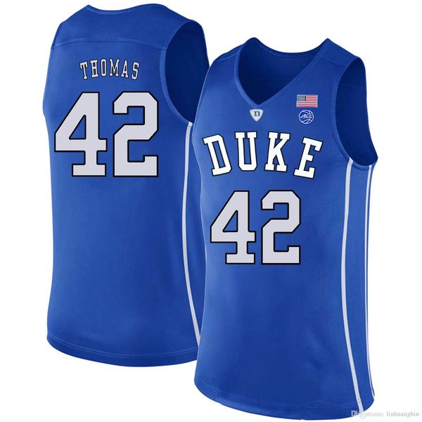 

marvin bagley iii men's duke blue devils lance thomas luke kennard marques bolden blue stitched college basketball jersey, Black