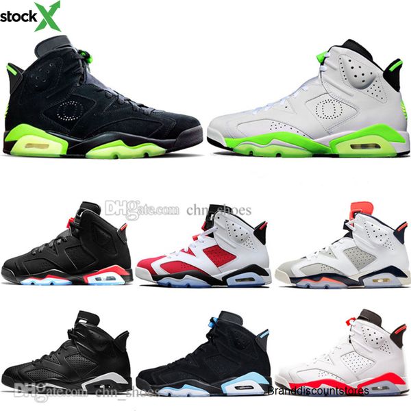

6s 6 mens basketball shoes 2020 bred infrared 23 3m reflective bugs bunny tinker black cat sport blue unc low chrome men sport sneakers