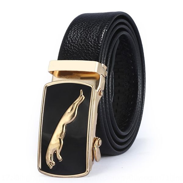 

bao zitou automatic buckle men's formal wear bun automatic buckle men's formal belt youth business leisure belt, Black;brown