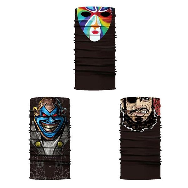 

sports masks magic headband outdoor neck warmer riding face mask scarves, Black