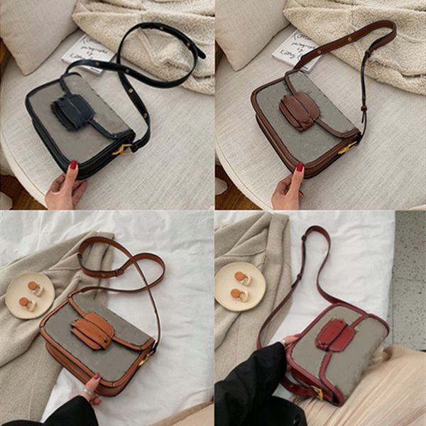 

women female cross body bags ladies saddle luxury one shoulder strap handbags wallet purse large capacity adjustable belt 0168