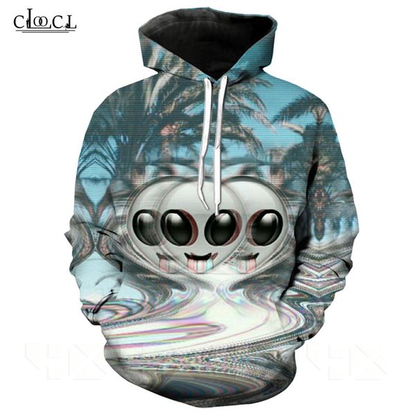 

women's sweatshirts mens hoodies et aliens printing 3d men hoody cartoon harajuku hip hop hoodie clothes moletom, Black