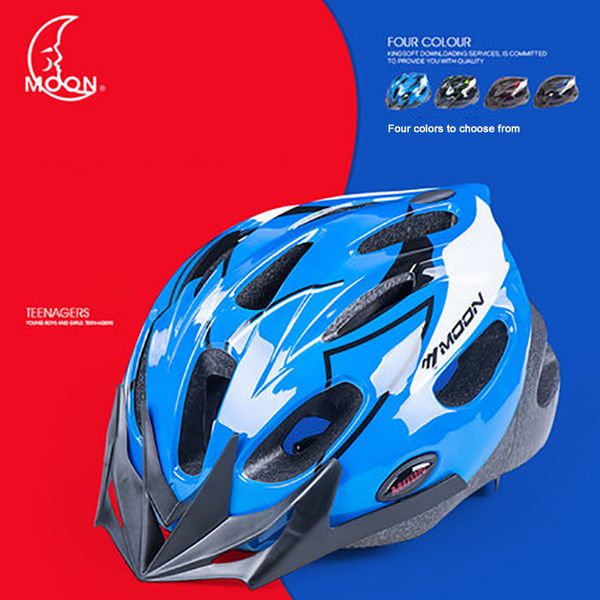 

moon kids bicycle helmet pvc+eps ultralight children cycling helmet 16 air vents safety kids bike