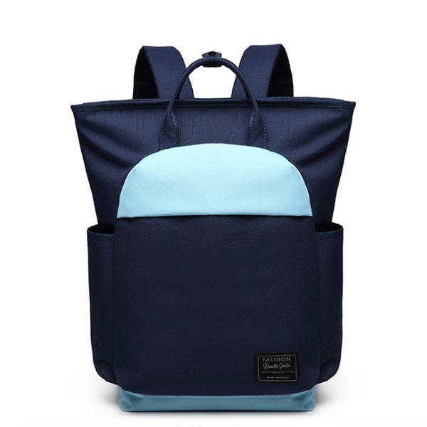 

2019 classic women's backpack black fashion oxford cloth large capacity waterproof shoulder bag