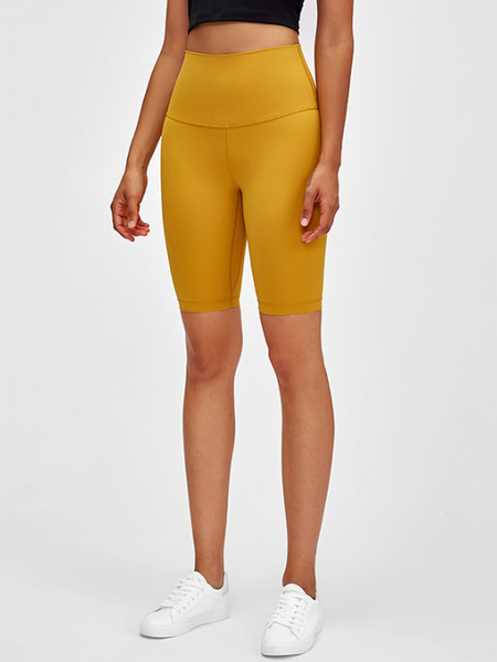 

2020 new align super high rise short 10" casual yoga gym align shorts high waist running shorts |u|uemon yoga shorts, White;red