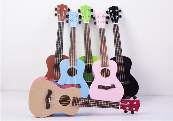 

красивая 23-дюймовый ючелли маленькая гитара с рюкзаком начинающих начинающих музыкальный инструмент завод прямая оптовая бесплатная доставк