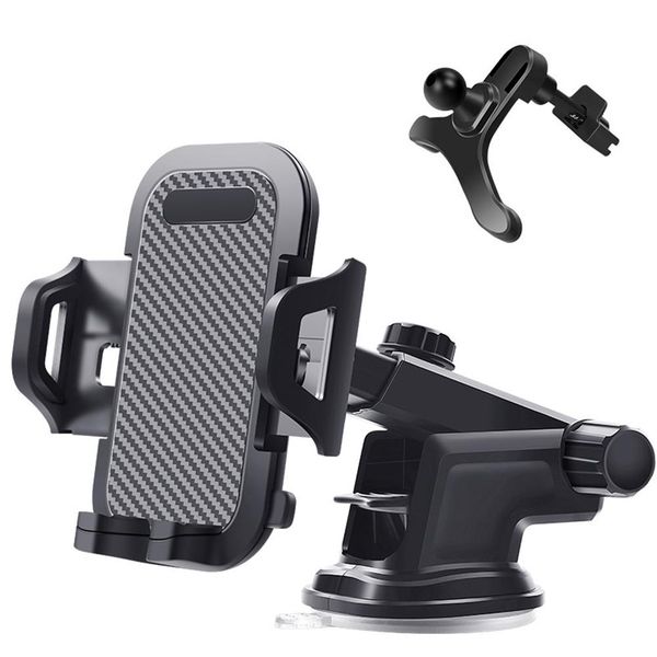 

dragonpad universal suction cup car phone holder auto vehicle dashboard windshield stand bracket support