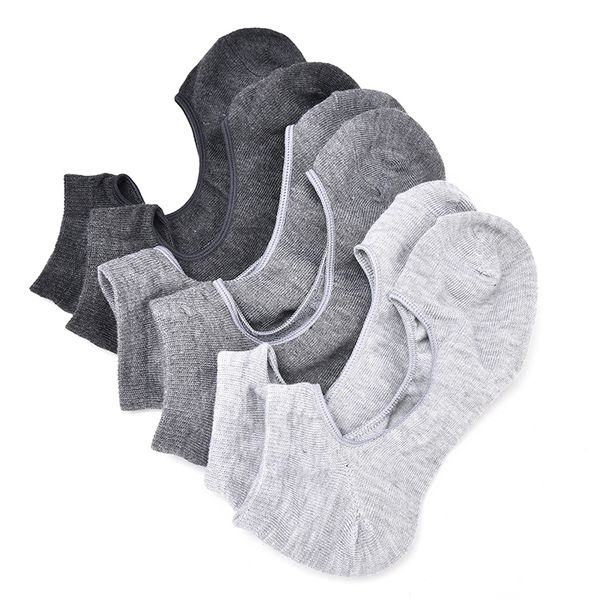 

1 pair breathable yoga socks women backless cotton non-slip invisible sports socks good flexibility, Black