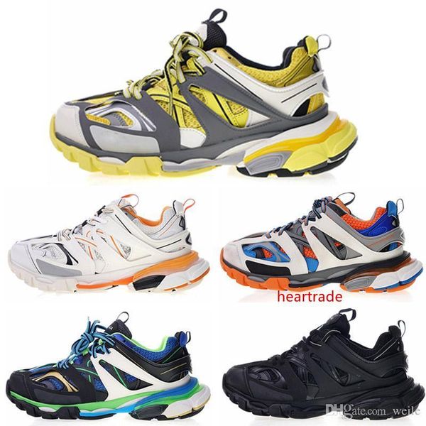 

горячая распродажа 17fw модельер париж тройной с тесс 3.0 спорт бег обувь для мужчины женщины как кольчуги ботинка следа папа