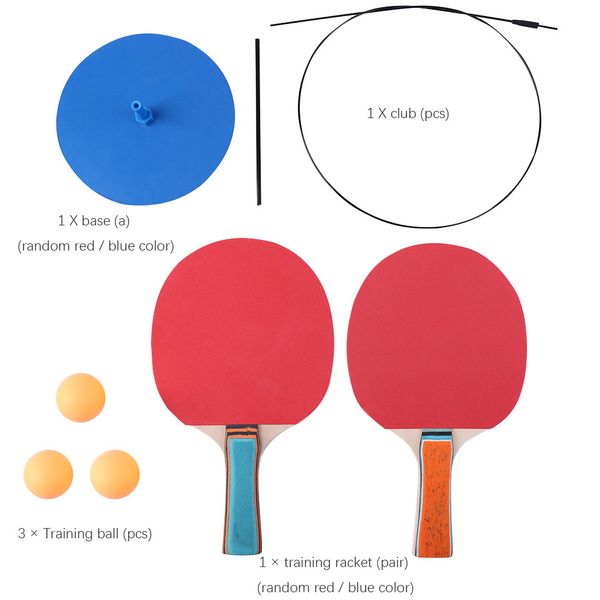 

soft shaft table tennis trainer exercise practical ability color cognition kids ping pong elasticity practice machine