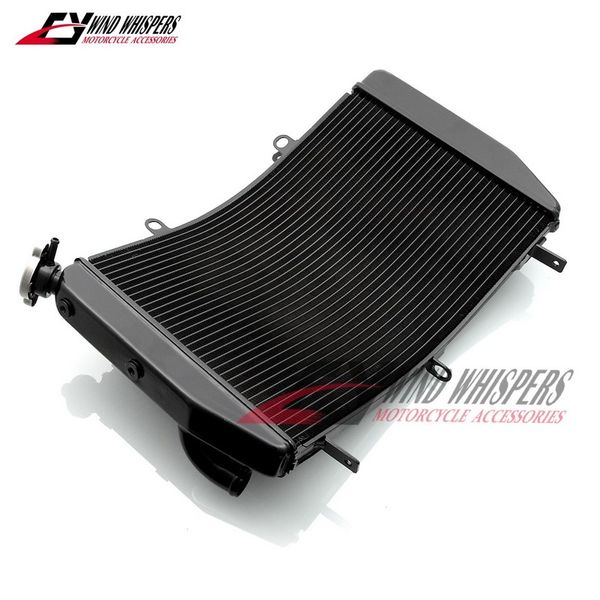 

motorcycle aluminum black cooler cooling radiator for yamaha yzf r6 yzf-r6 2006 2007 2008-2015