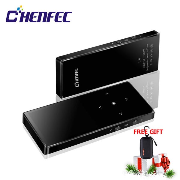 

metal mp3 player with bluetooth 16gb touch button hifi music player hifi slim portable walkman fm radio,e-book,usb cable