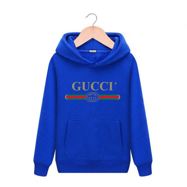 

leisure brand women mens designers pullover letter lady hooded jacket luxury homme hoodie loose sweatshirt c6gucci clothing, Black
