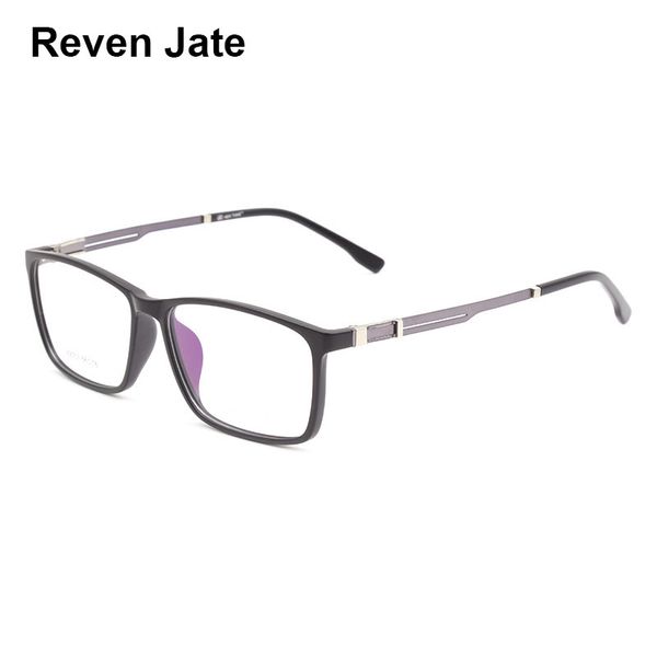 

reven jate x2003 acetate full rim flexible eyeglasses frame for men and women optical eyewear frame spectacles, Silver