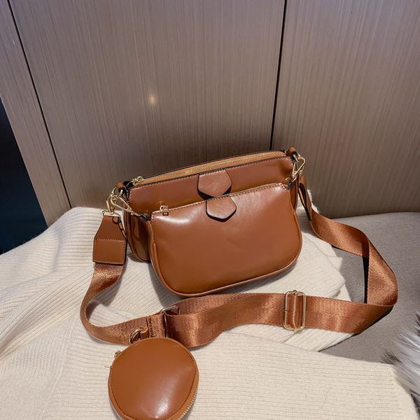 

3 sets composite bag purses and handbags crossbody bags for women ladies hand bags tote for women pu leather shoulder bag