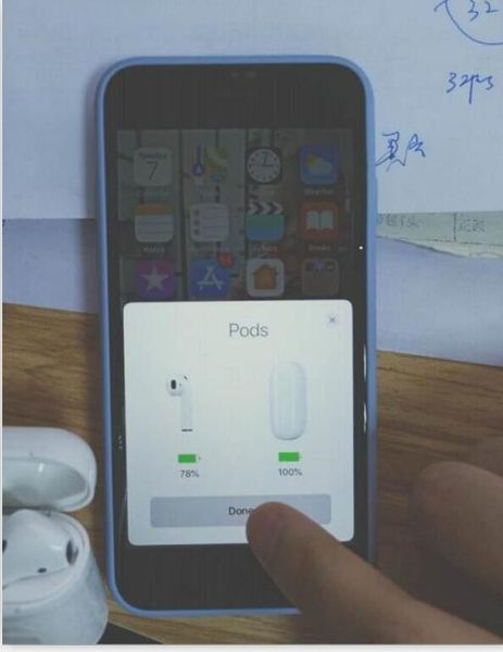 

10pc new air po wirele bluetooth earphone 2 generation with charging box for ip8 x upport wirele charging 10pc dhl